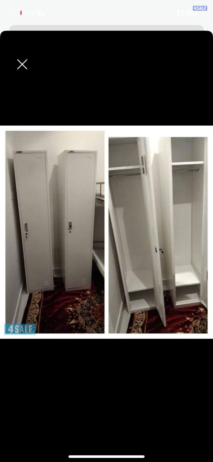 سرير حديد ومرتبه طبيه وبطانيه ومخده والملايات5