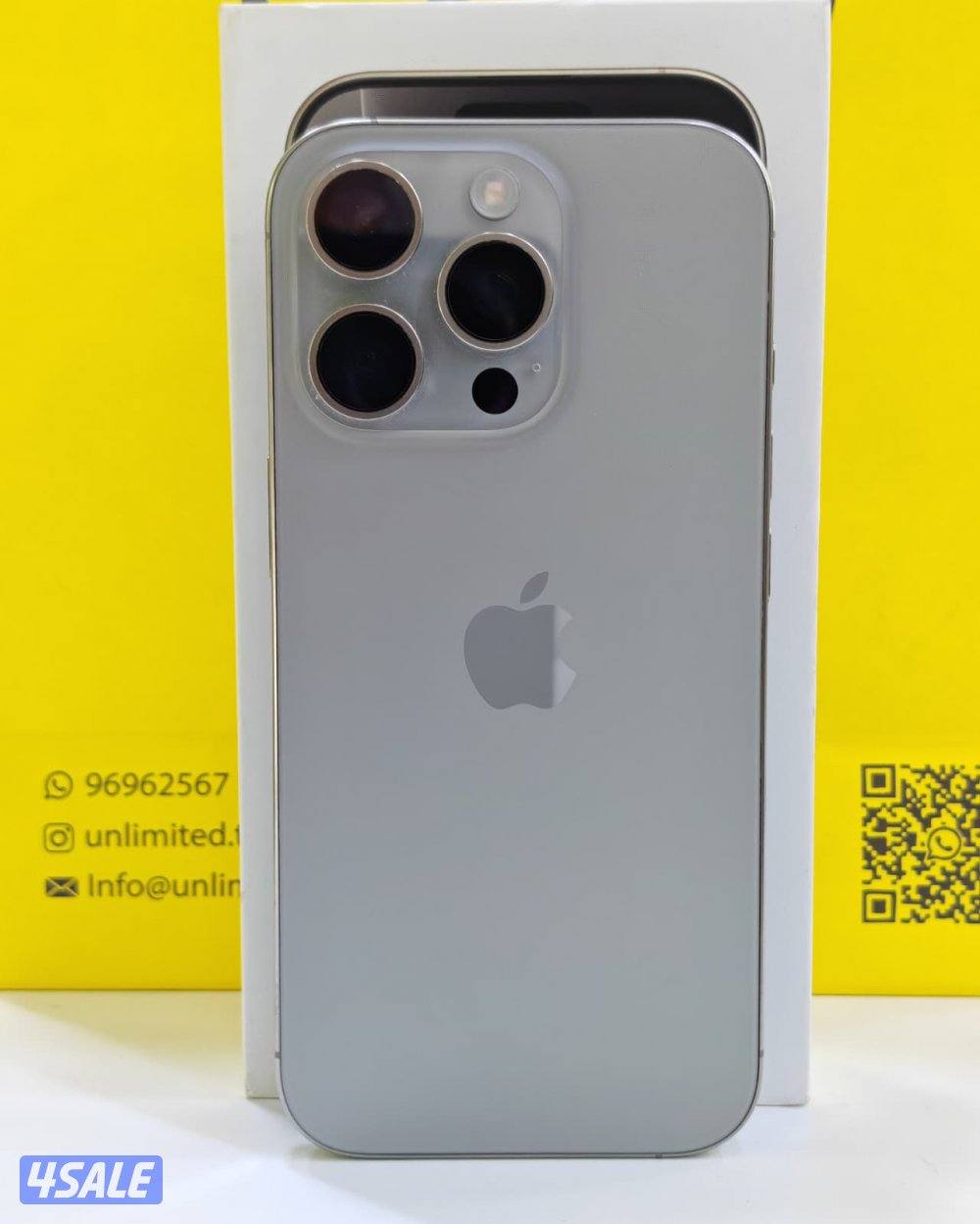 ايفون 16 برو – 256 جيجابايت – تيتانيوم طبيعي – iPhone 16 Pro – 256GB6