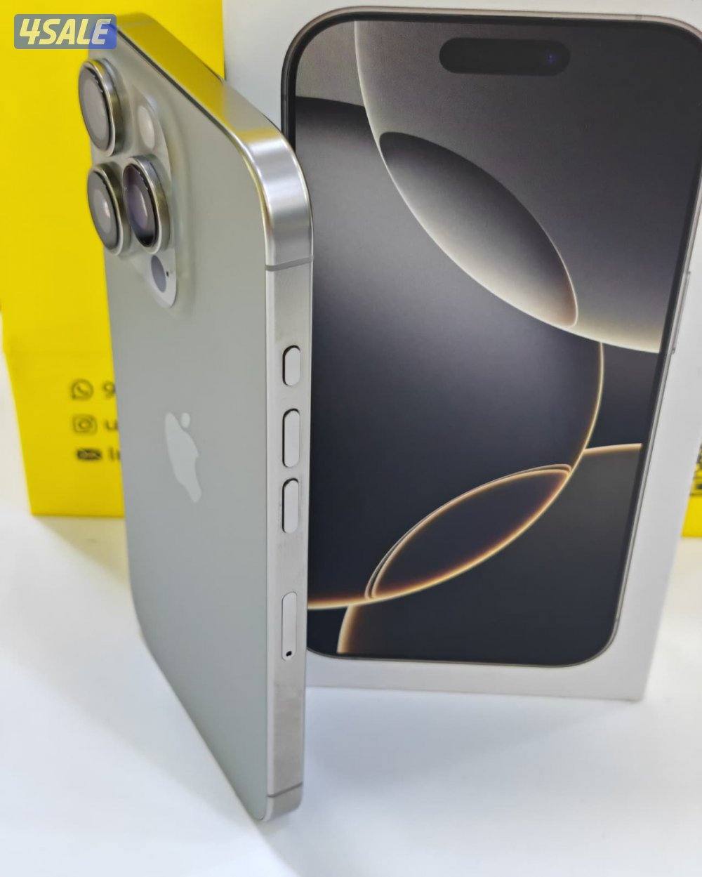ايفون 16 برو – 256 جيجابايت – تيتانيوم طبيعي – iPhone 16 Pro – 256GB7