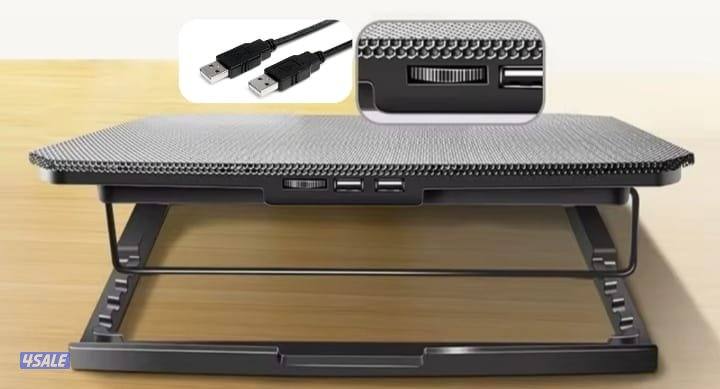 جهازك يسخن؟الأداء يضعف؟مبرد لابتوب بـ 8 مراوح ! الحل عندنا3