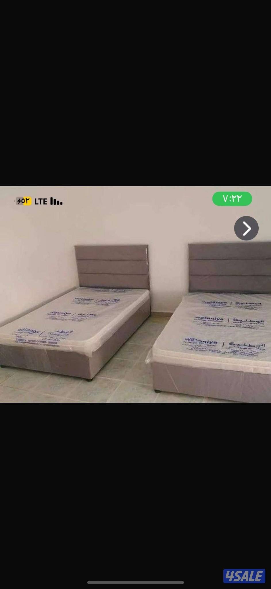 غرف نوم بكامل فرشات وسرير طيي بارخص الاسعار متوفره3