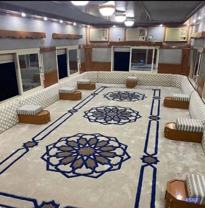 مساند ضهر سجاد سعودي و تركي نقشات حفر يدوي تركيب فني0