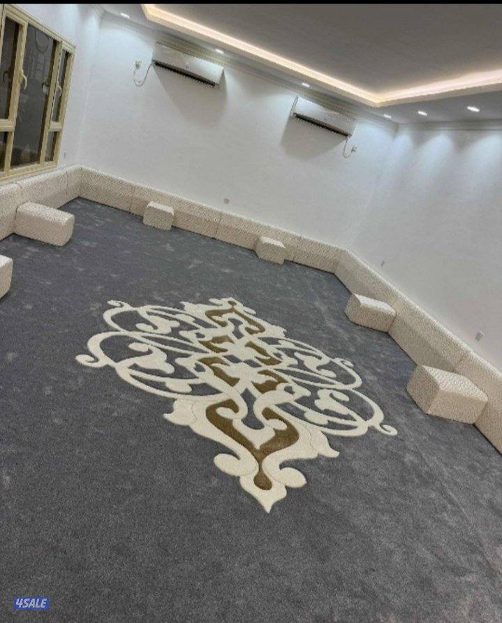 مساند ضهر سجاد سعودي و تركي نقشات حفر يدوي تركيب فني13