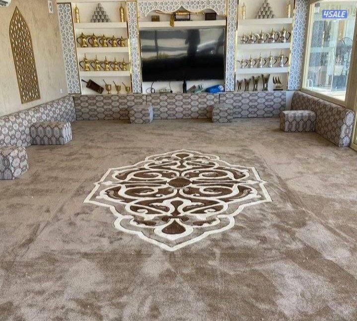 مساند ضهر سجاد سعودي و تركي نقشات حفر يدوي تركيب فني14