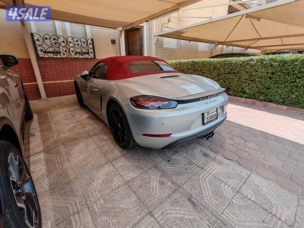 للبيع بورش بوكستر شرط الفحص قير مكينه شاصي مديل ٢٠١٧ ماشي ٩٥ الف1