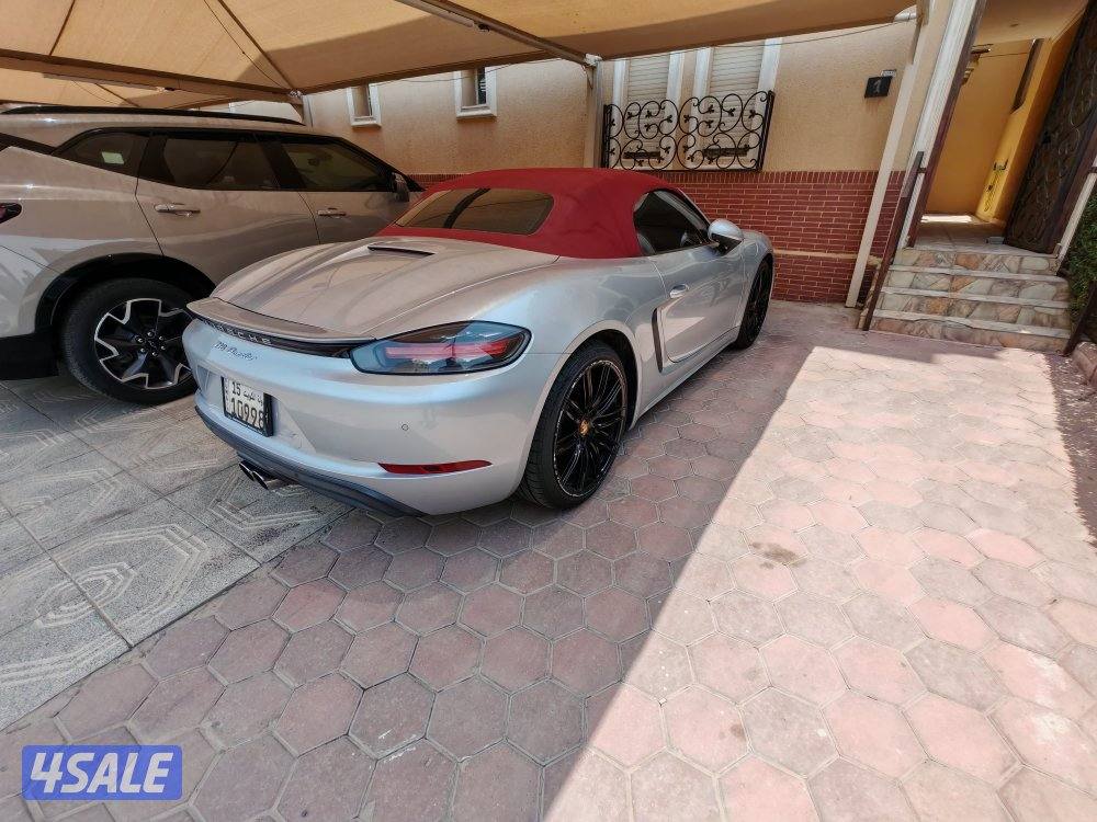 للبيع بورش بوكستر شرط الفحص قير مكينه شاصي مديل ٢٠١٧ ماشي ٩٥ الف2