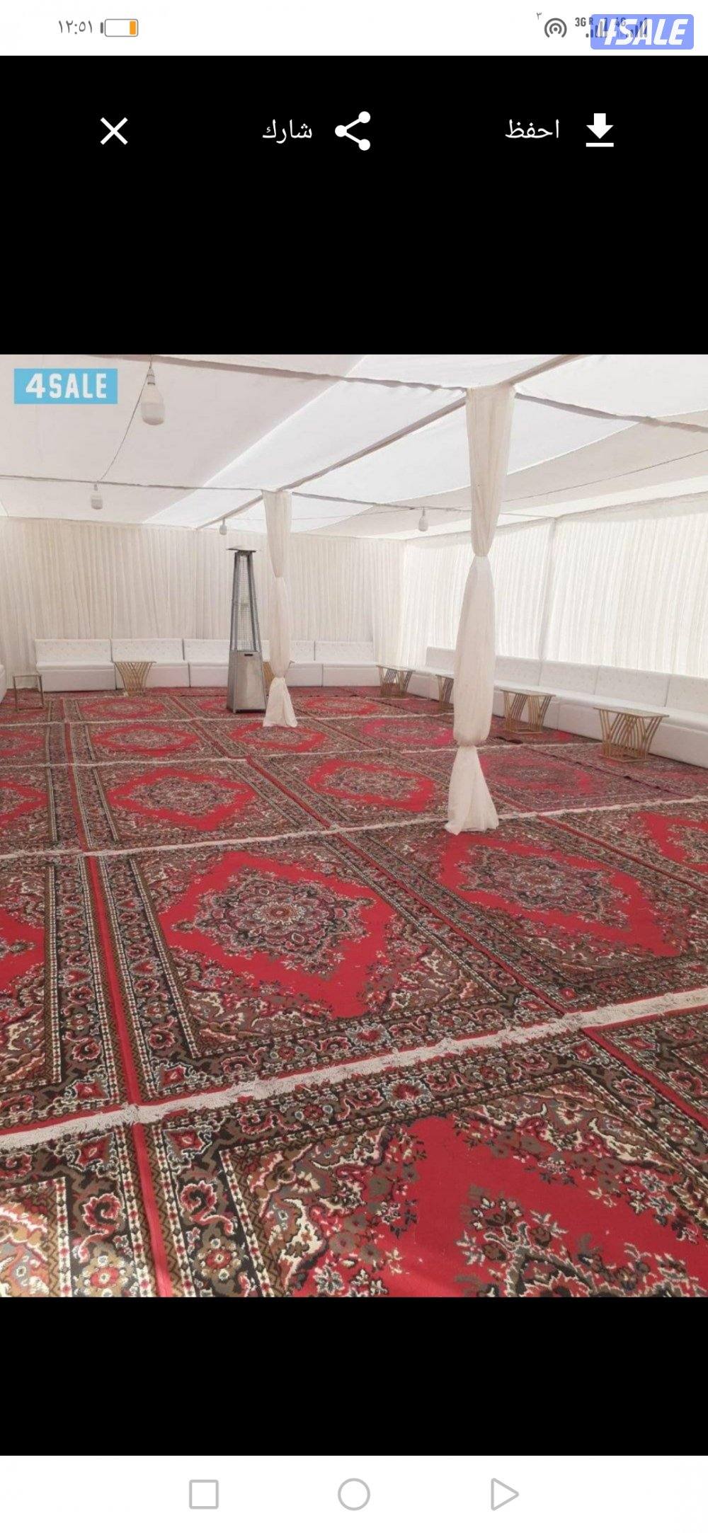 تأجير جميع مستلزمات الأفراح والمناسبات باقل الأسعار9