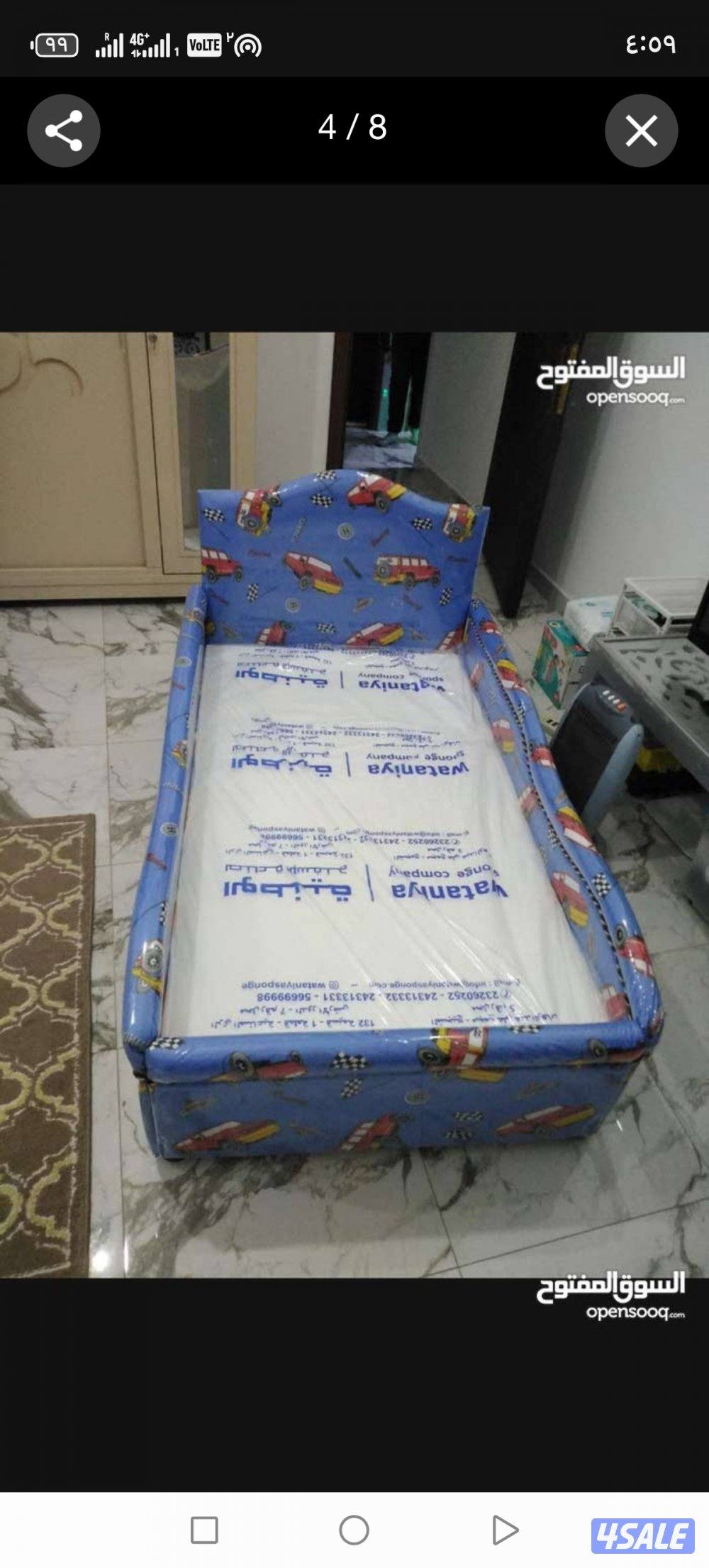 سراير نفر ونص مع الفرشه1