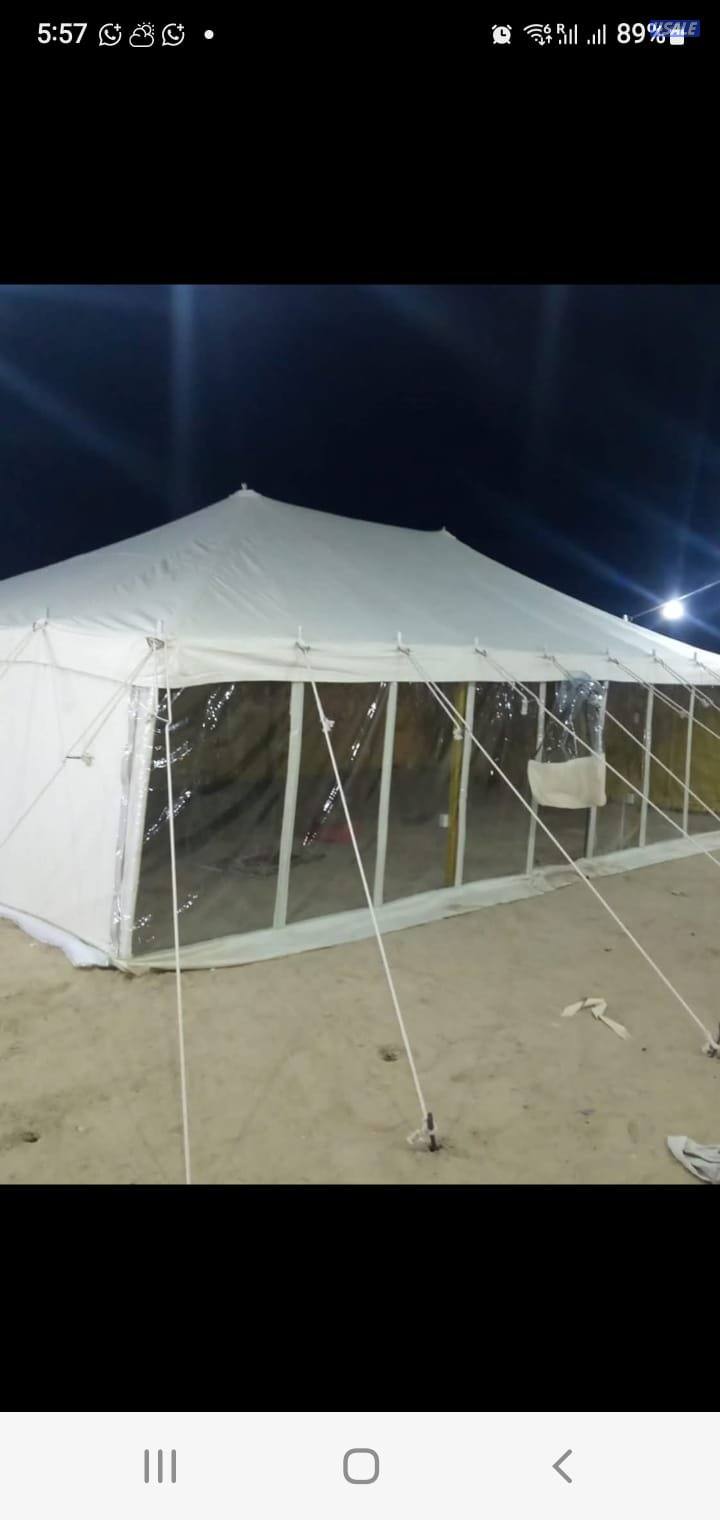 للبيع جديد خيام مشمع باكستانى فى خيام حصن الفارس للخيام10