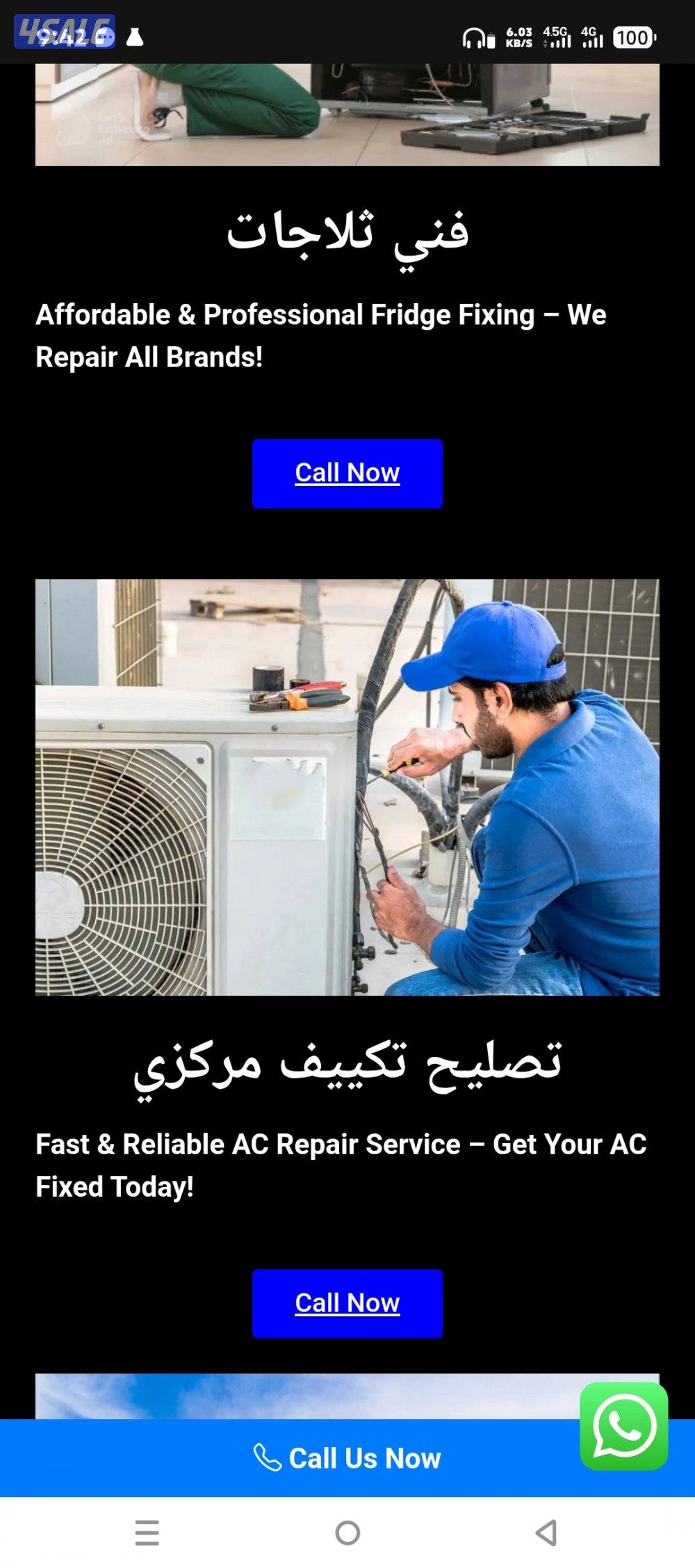 REPAIR AC AND WASHING MACHINE0