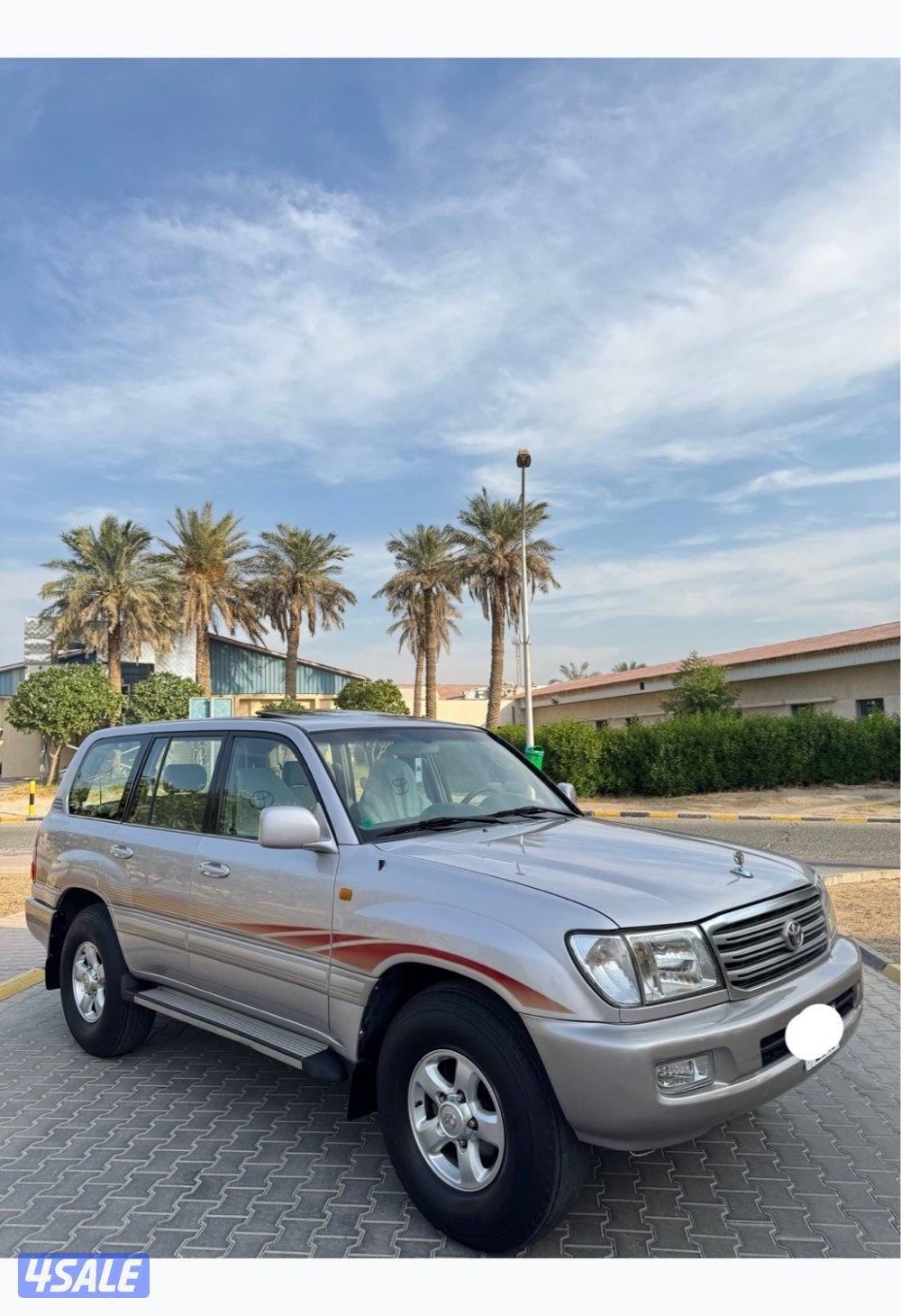 للبيع تويوتا لاند كروزر جير عادي 2003 شاصي جيد0