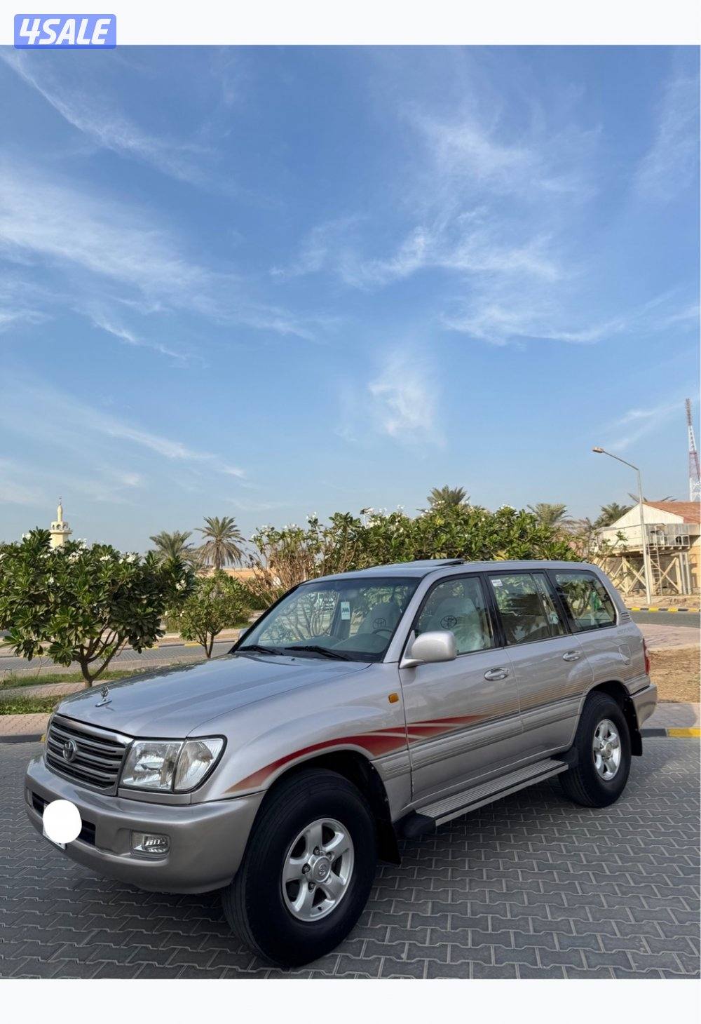 للبيع تويوتا لاند كروزر جير عادي 2003 شاصي جيد1
