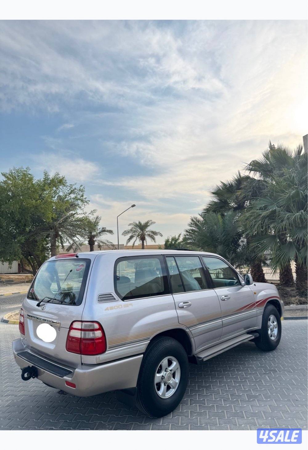 للبيع تويوتا لاند كروزر جير عادي 2003 شاصي جيد3