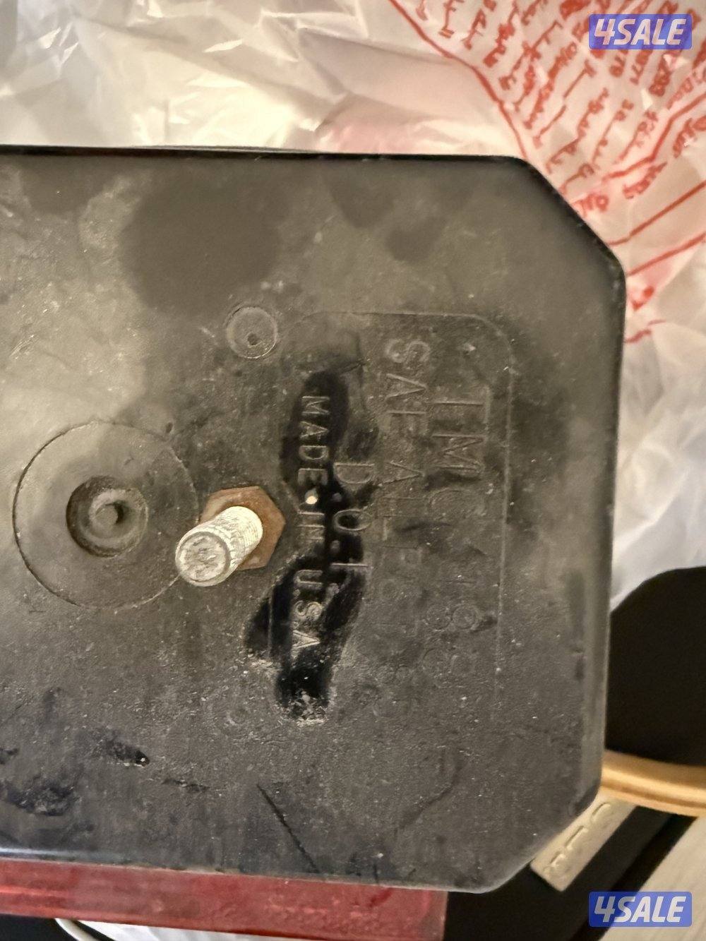 جمس سبعينات شبك ليت لوحه نيكل مسجل جديد يكور باب lmc3