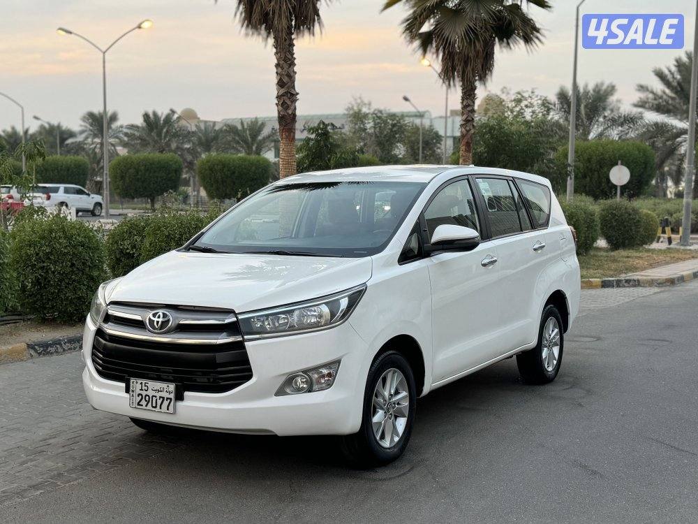 تويوتا انوافا موديل 2020 بحاله الوكاله شوط الفحص0