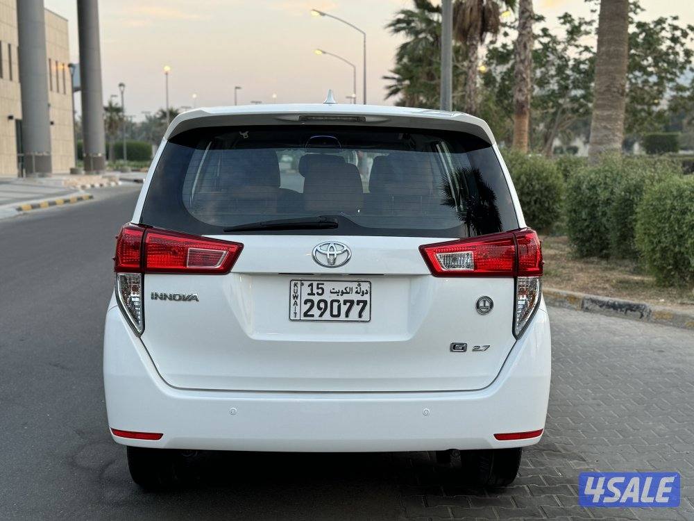 تويوتا انوافا موديل 2020 بحاله الوكاله شوط الفحص4