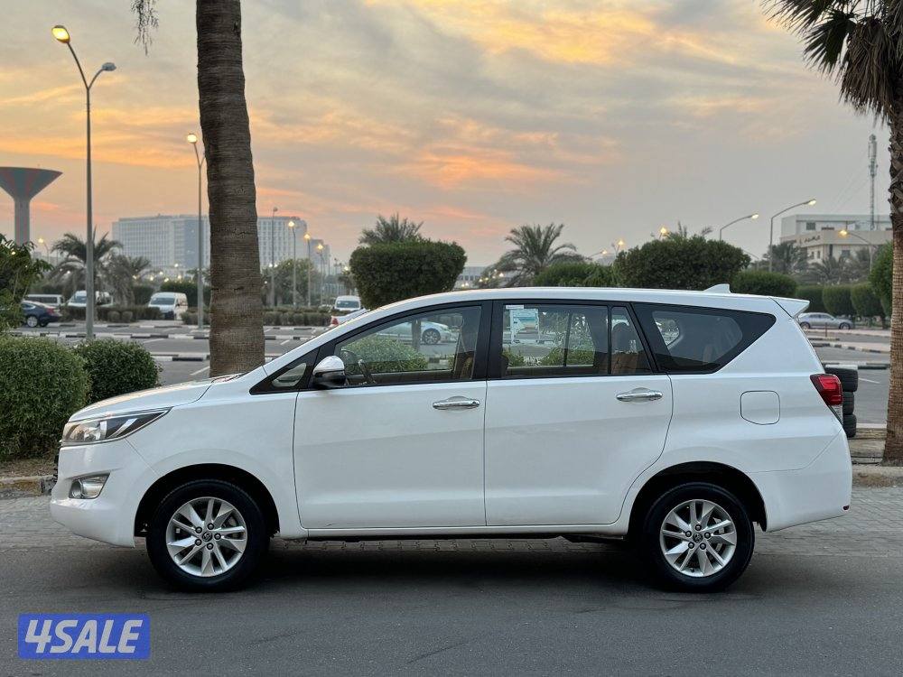 تويوتا انوافا موديل 2020 بحاله الوكاله شوط الفحص9