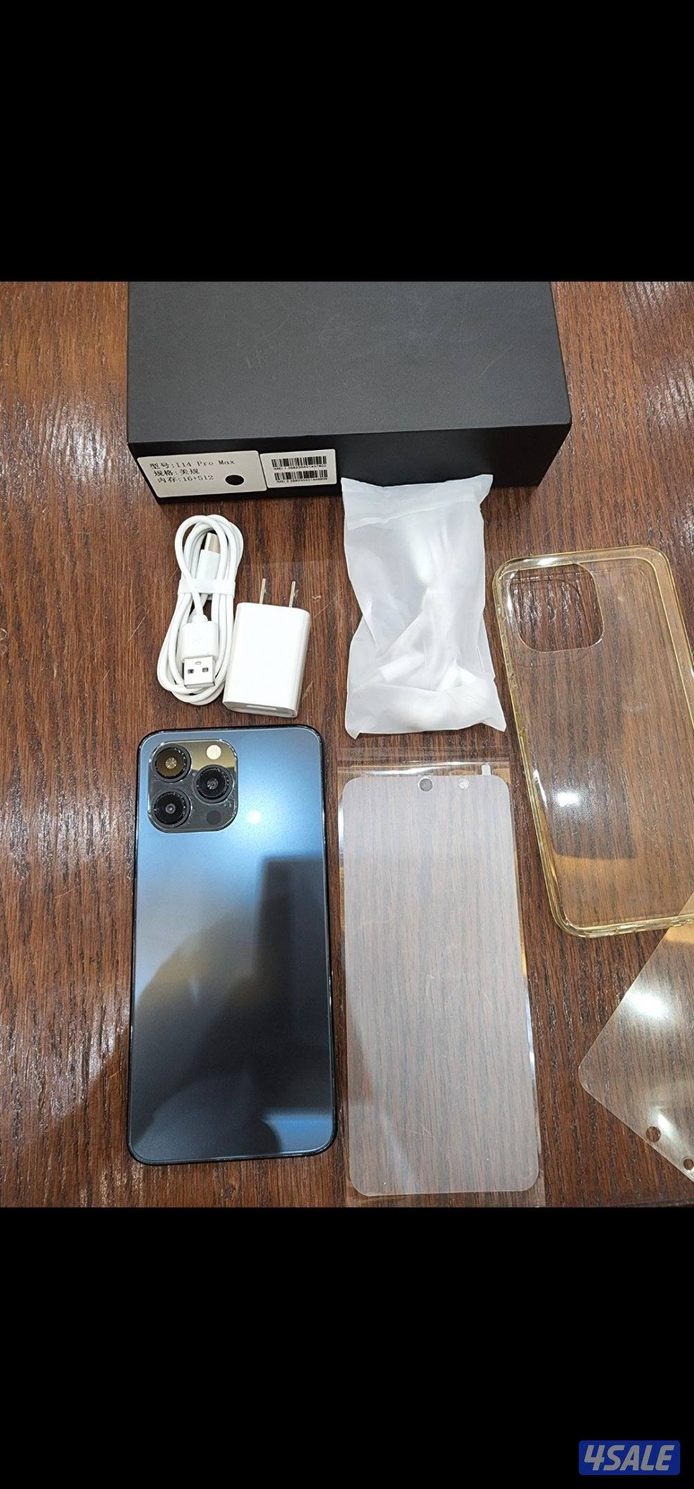 ايفون 14برو ماكس 512 قيقا رام 16 تنزل جميع البرامج  ولاعاب...0