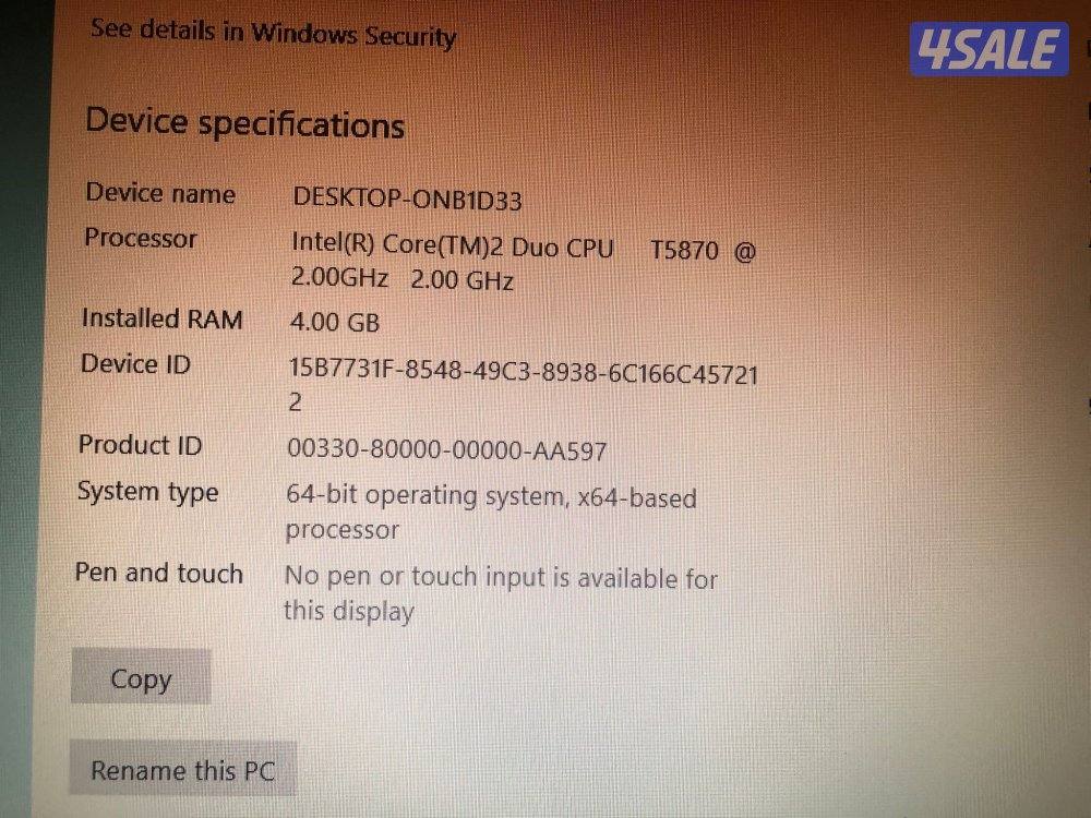 لابتوب lenovo نظيييف11