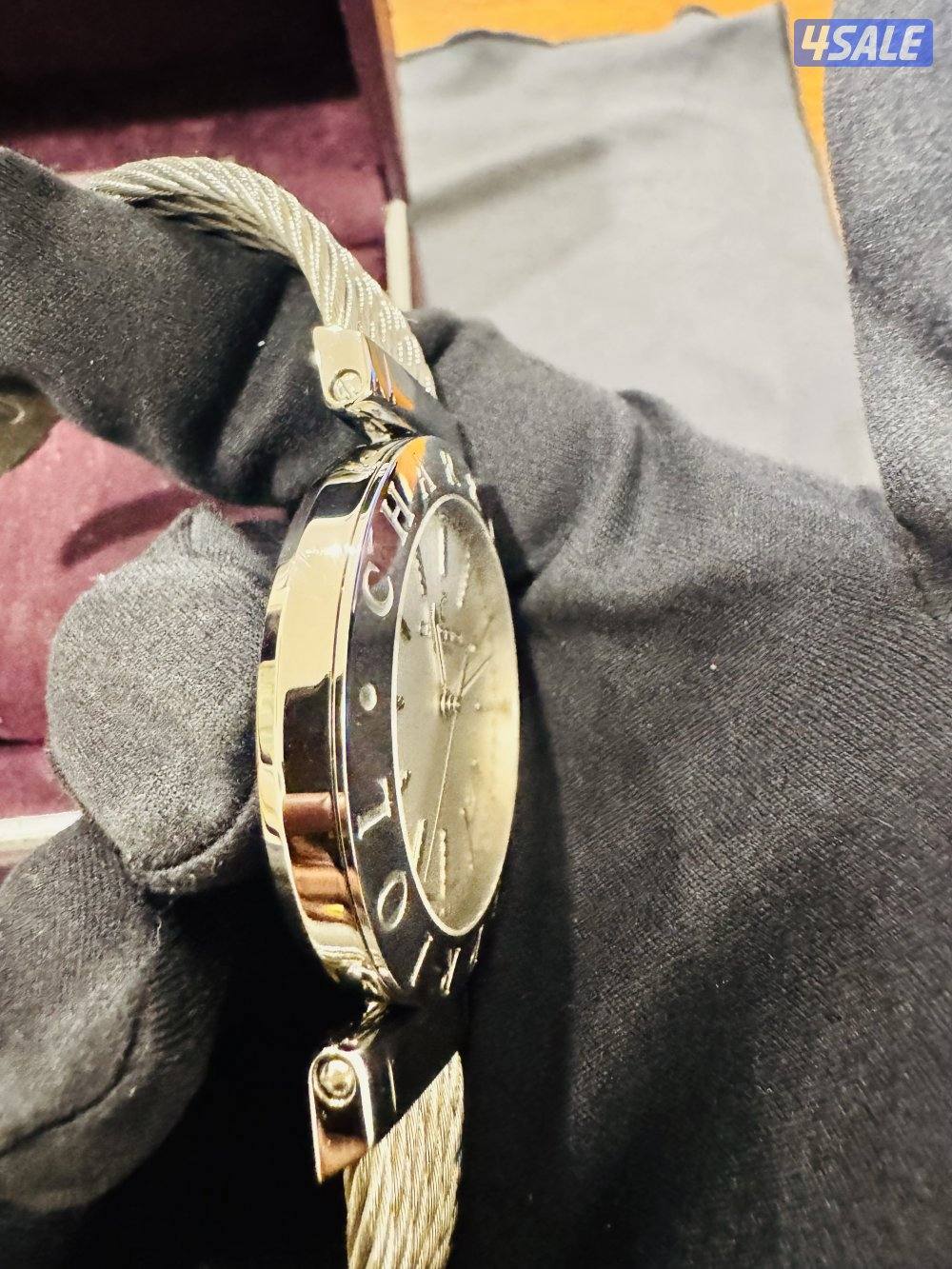 Made in swiss Charriol 40 mm st steel cable watch Alexander C3