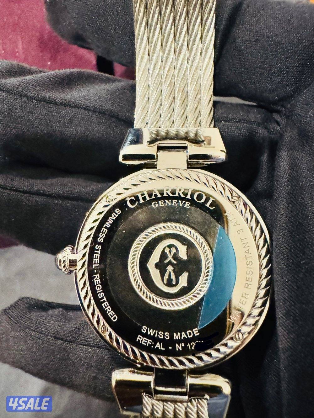 Made in swiss Charriol 40 mm st steel cable watch Alexander C8