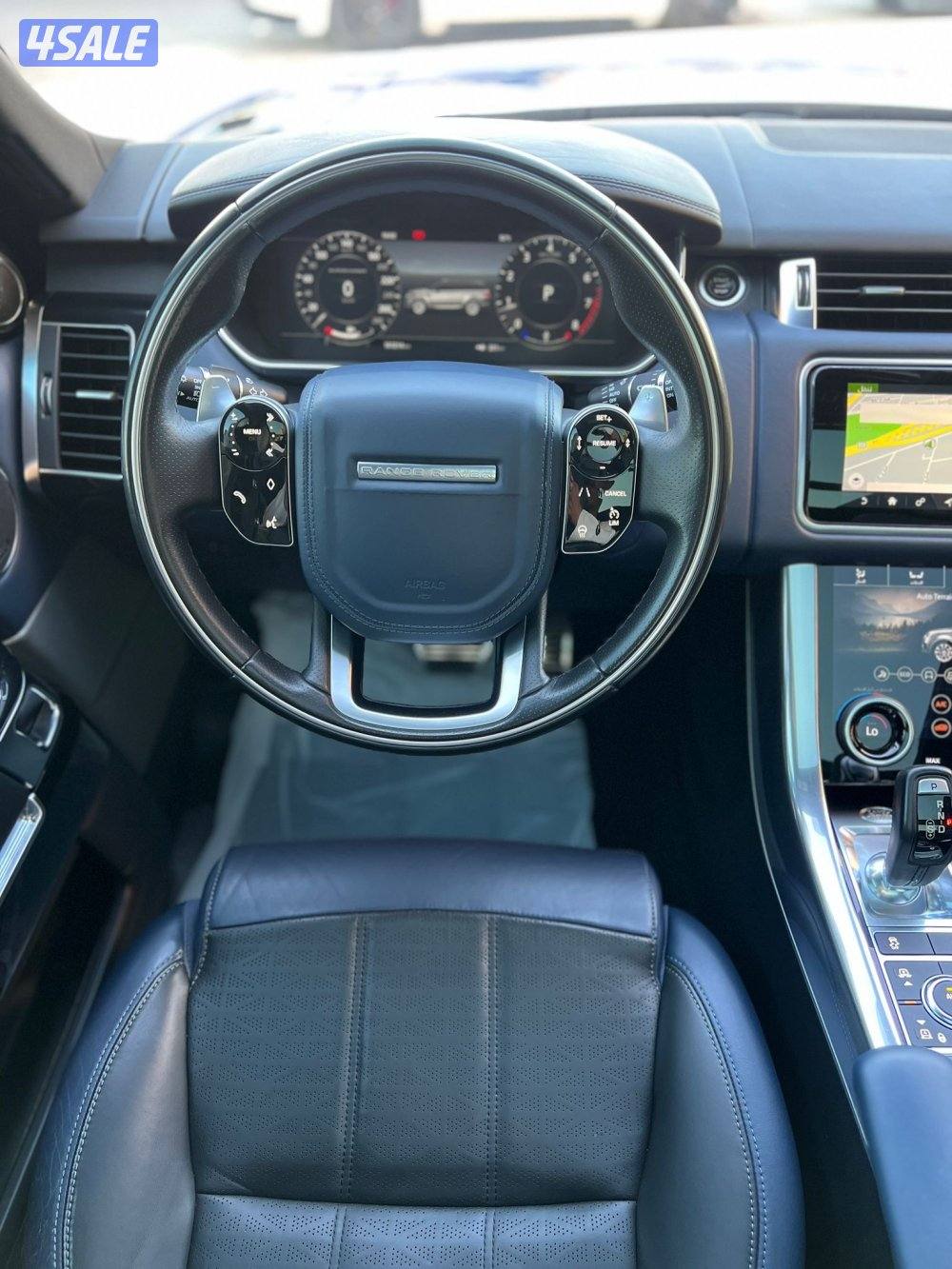 رنج روفر 2018 سبورت ماشي 160 الف بحالة الوكاله صبغ الوكاله شرط الفحص9