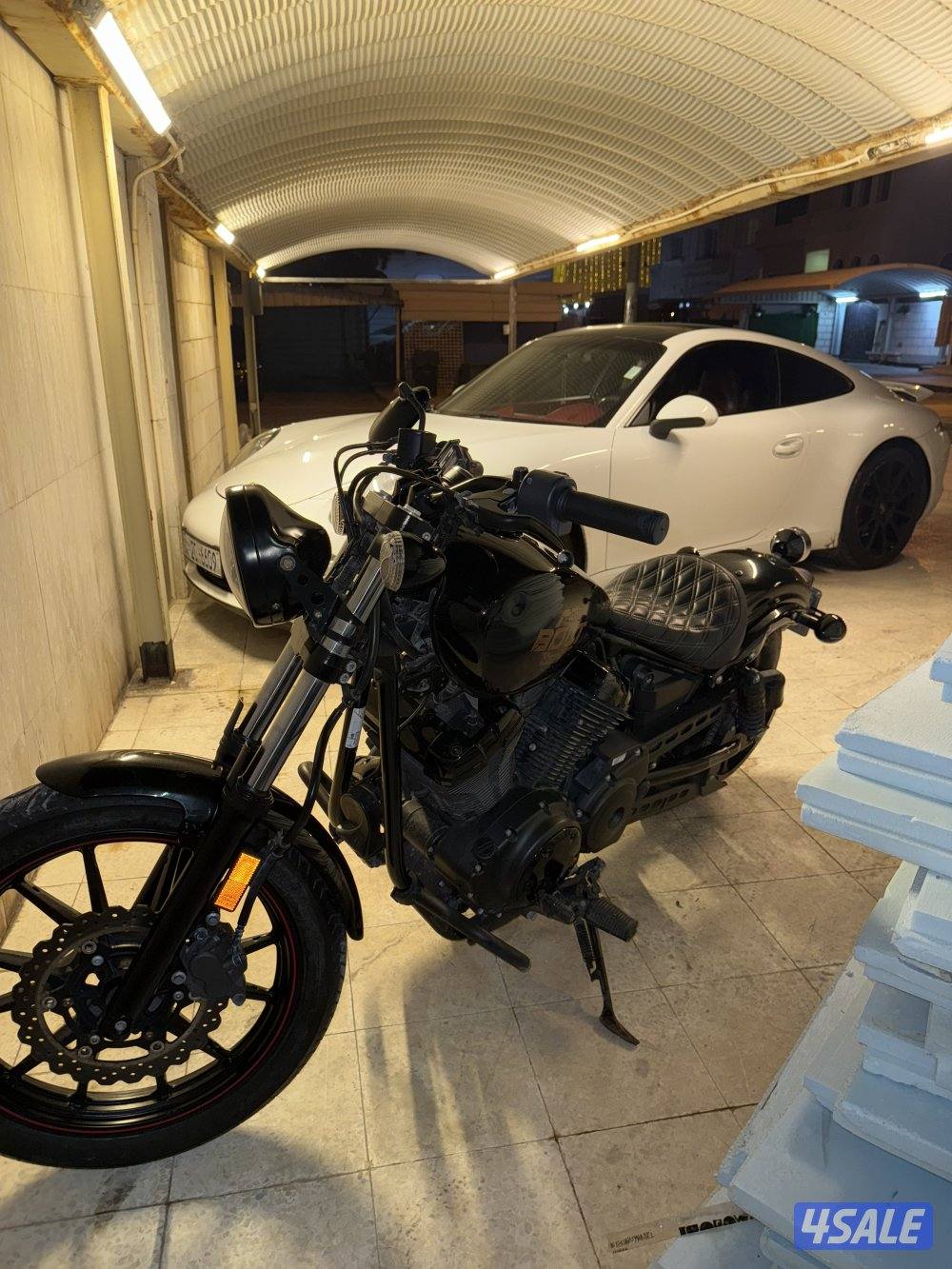 هارلي بولت ياماها 950 حجمه2