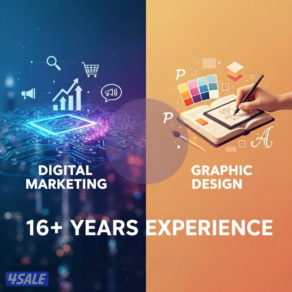 Digital Marketing & Designing, 16+ years of experience0
