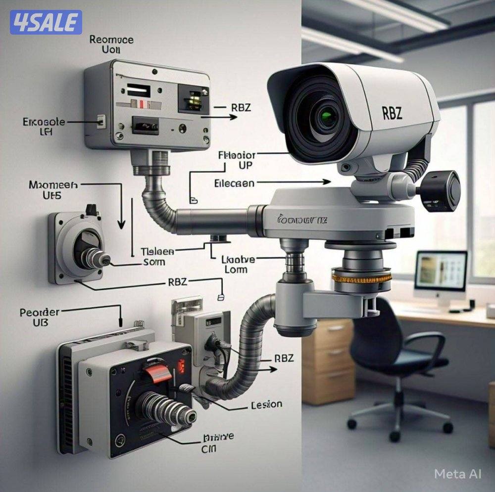 كاميرات مراقبة 4k.كاميرات wifi. اجهزة بصمه. انتركم. شبكات1