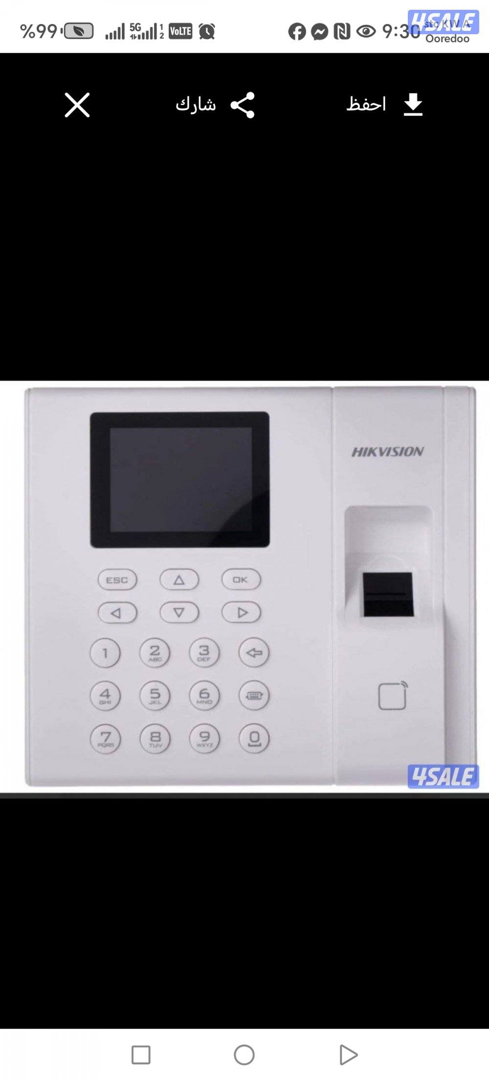 كاميرات مراقبة 4k.كاميرات wifi. اجهزة بصمه. انتركم. شبكات8