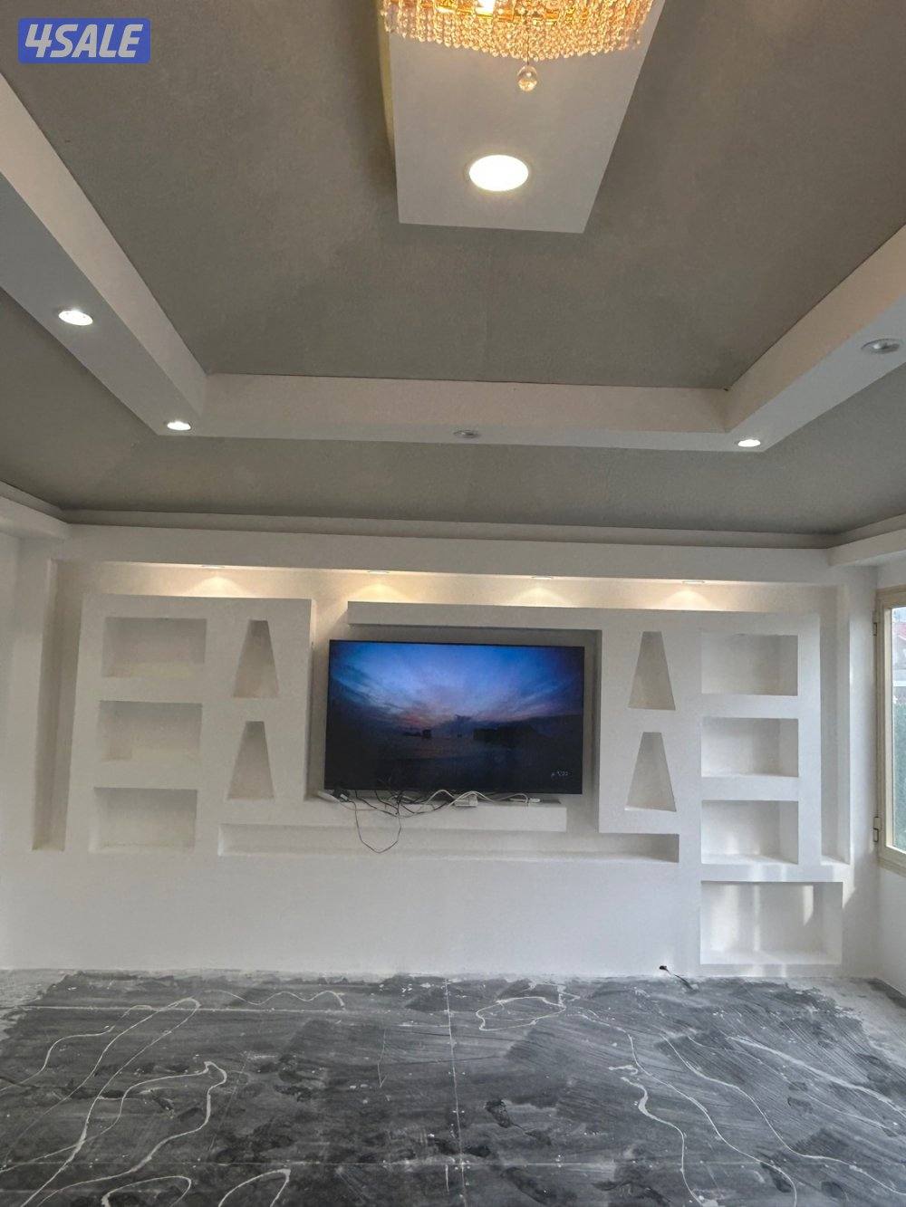 معلم جپسم بورد سيمنت بورد ديكور جپس تركيب بديل خشب قطان7