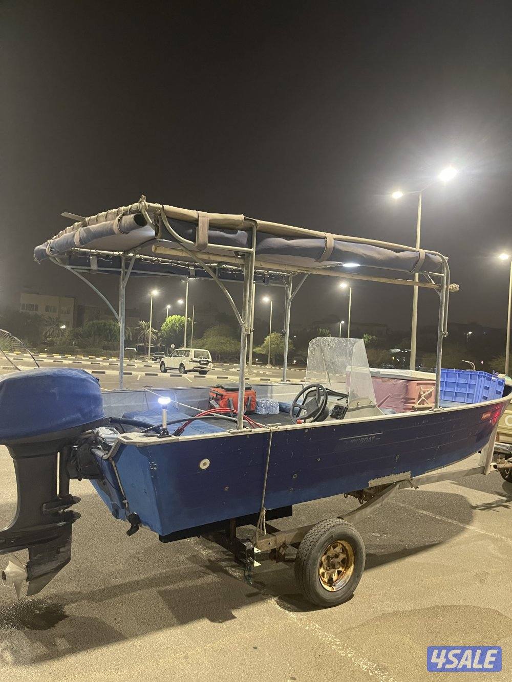 طراد المنيوم DUROBOAT - دفتر - مكينة 40 ياماها 20103