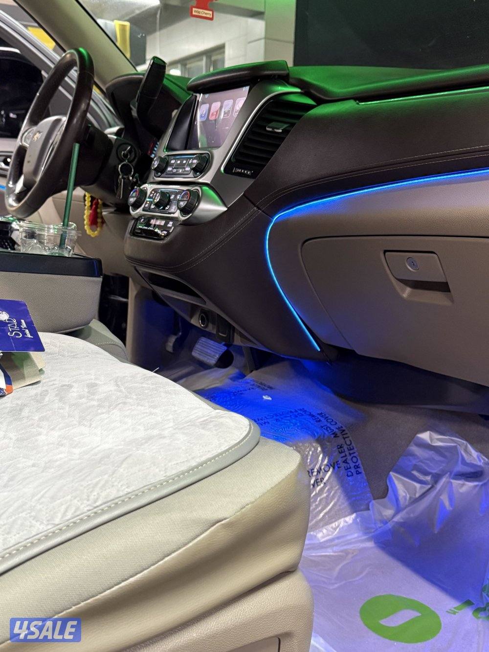 للبيع تاهو موديل 2017 دبل قير سيرفس وكاله . سبير الوكاله موجود مانزل5