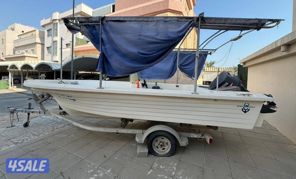 للبيع طواد الاتحاد 18 قدم ماكينا ياماها 140 القرف والمكينه مديل 20100