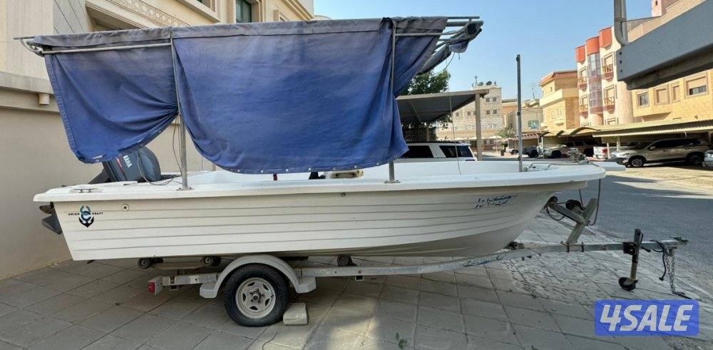 للبيع طواد الاتحاد 18 قدم ماكينا ياماها 140 القرف والمكينه مديل 20103