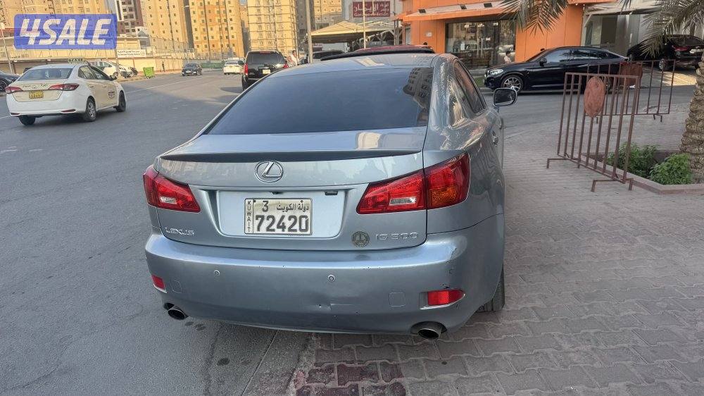 لكزس IS 2007 صبغ وكاله بالكامل فحص ماكينه قير شاصي3