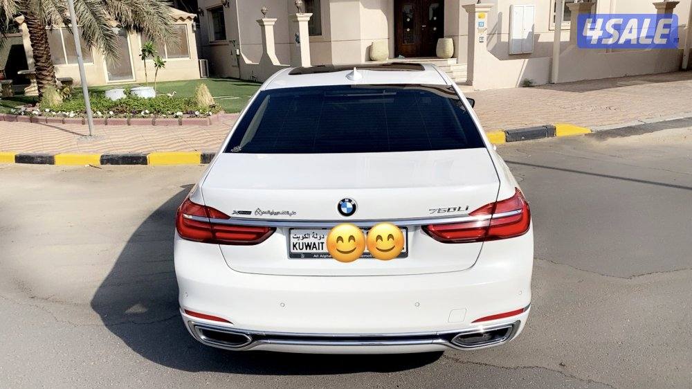 للبيع : BMW 750 Li  موديل 2016  تون تيربو 8 سلندر وارد الوكاله .3