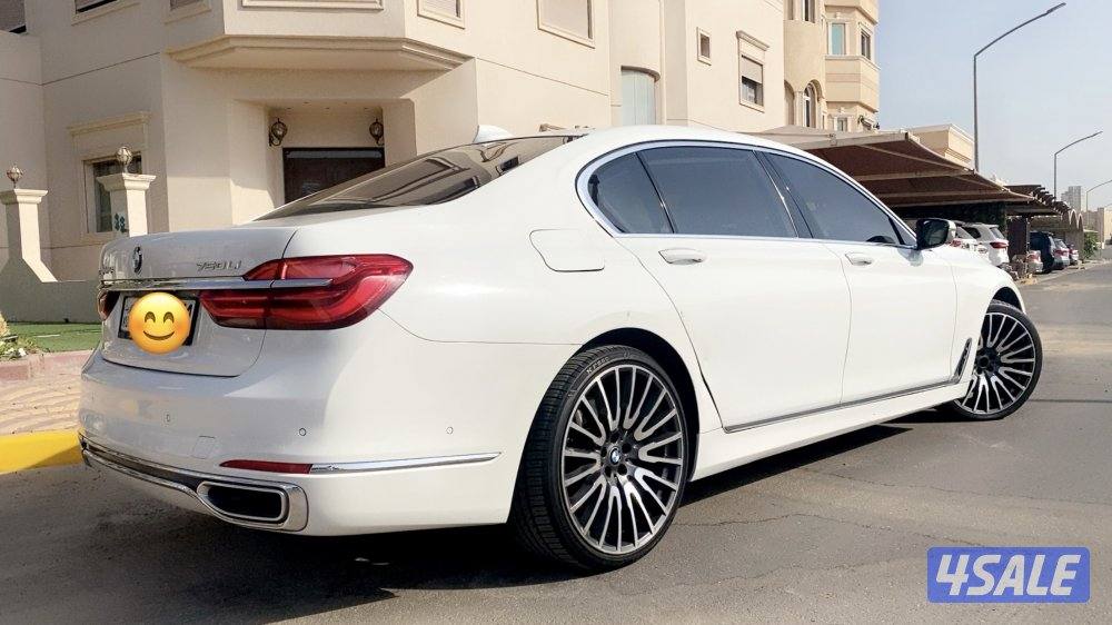 للبيع : BMW 750 Li  موديل 2016  تون تيربو 8 سلندر وارد الوكاله .5