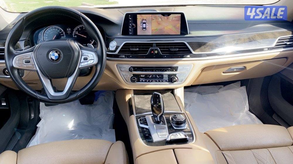 للبيع : BMW 750 Li  موديل 2016  تون تيربو 8 سلندر وارد الوكاله .8