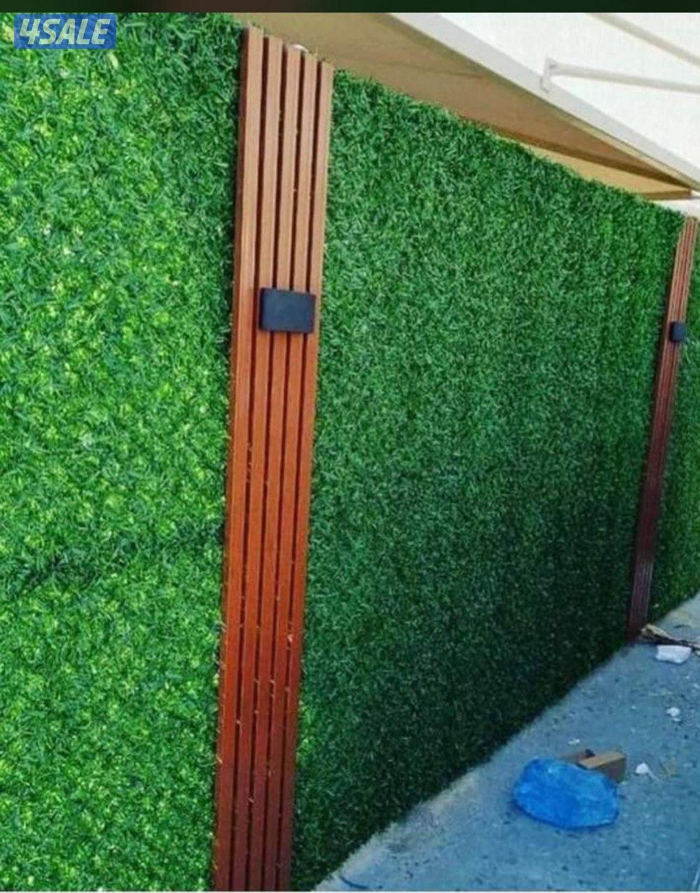 تنسيق حدائق تركيب تيل صناعي وطبيعي تركيب سور تركي6