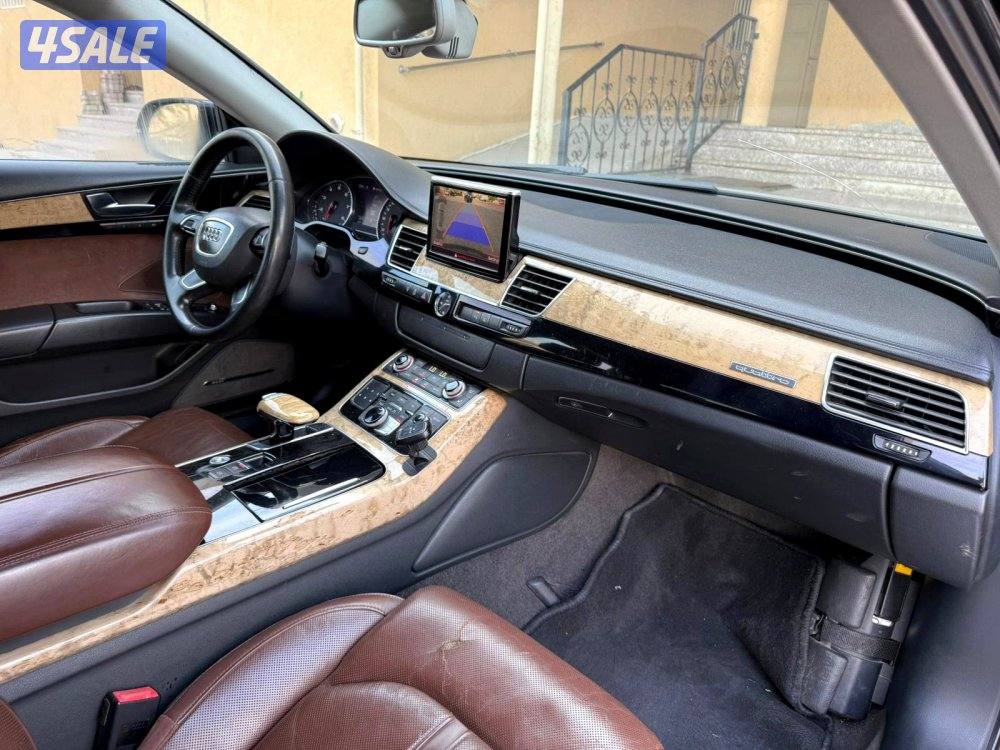 الي يدور النظييف اودي A8L موديل 2011 الدرجة الأولى فحص ماكينة قير شاسي8