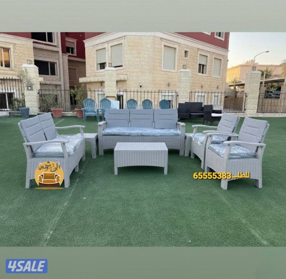 📌جلسات خارجيه للحدائق بلاستيك عالي الجوده14