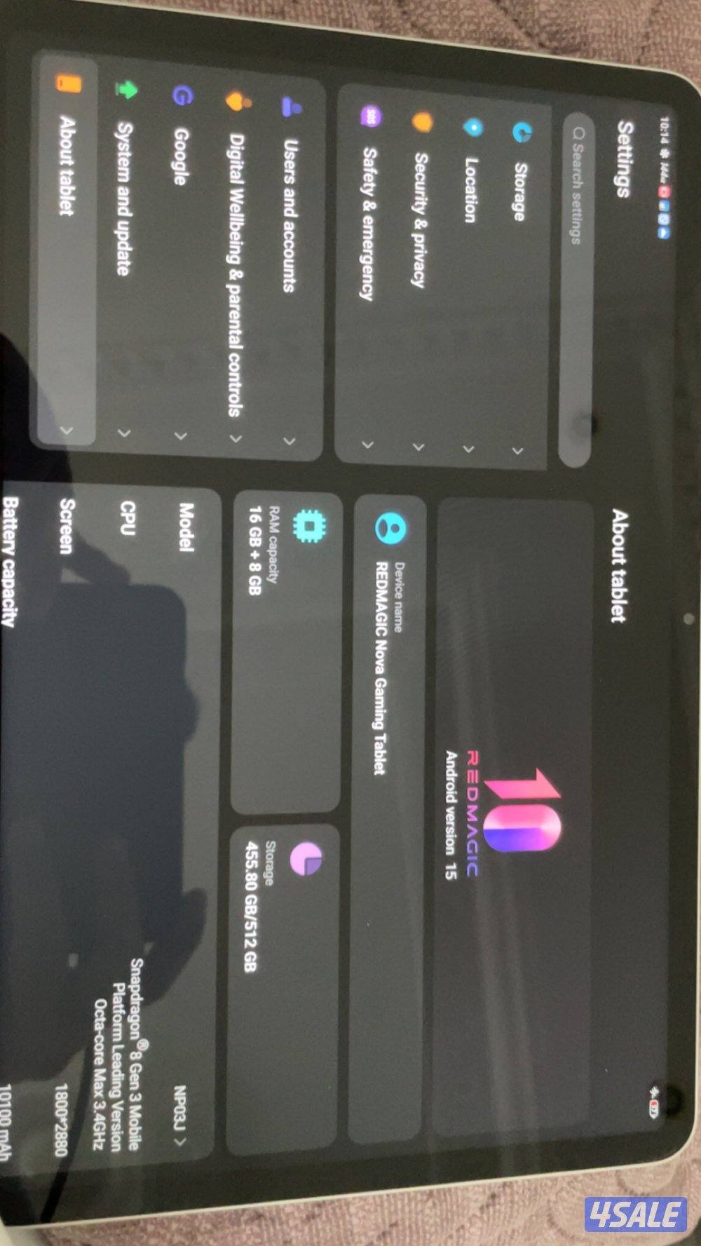 تابلت ريد مجيك نوفا 16 رام1