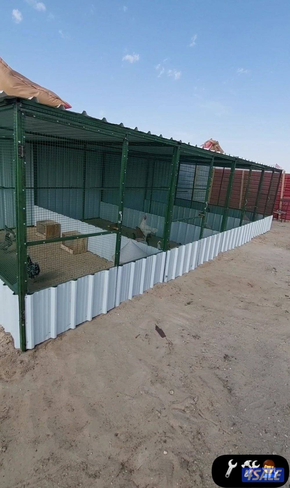 للبيع محاكر وأقفاص كيربي جميع الأحجام .. كما يوجد كبرات معزوله0