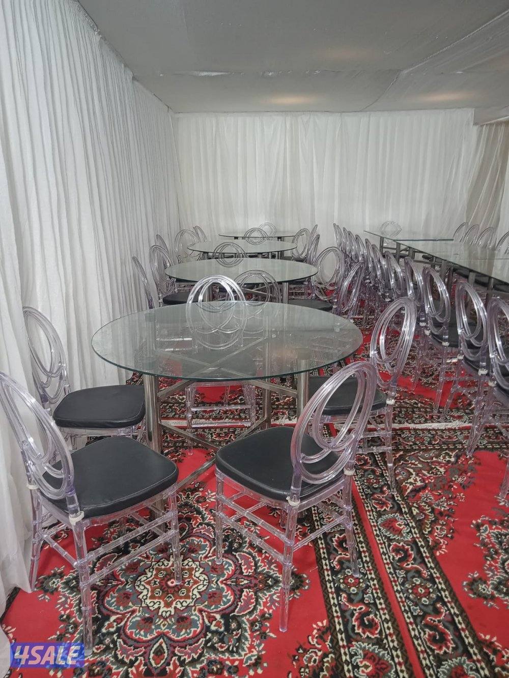 تأجير كراسي طاولات تسكير حدائق زينه اعراس مربعات زينه0