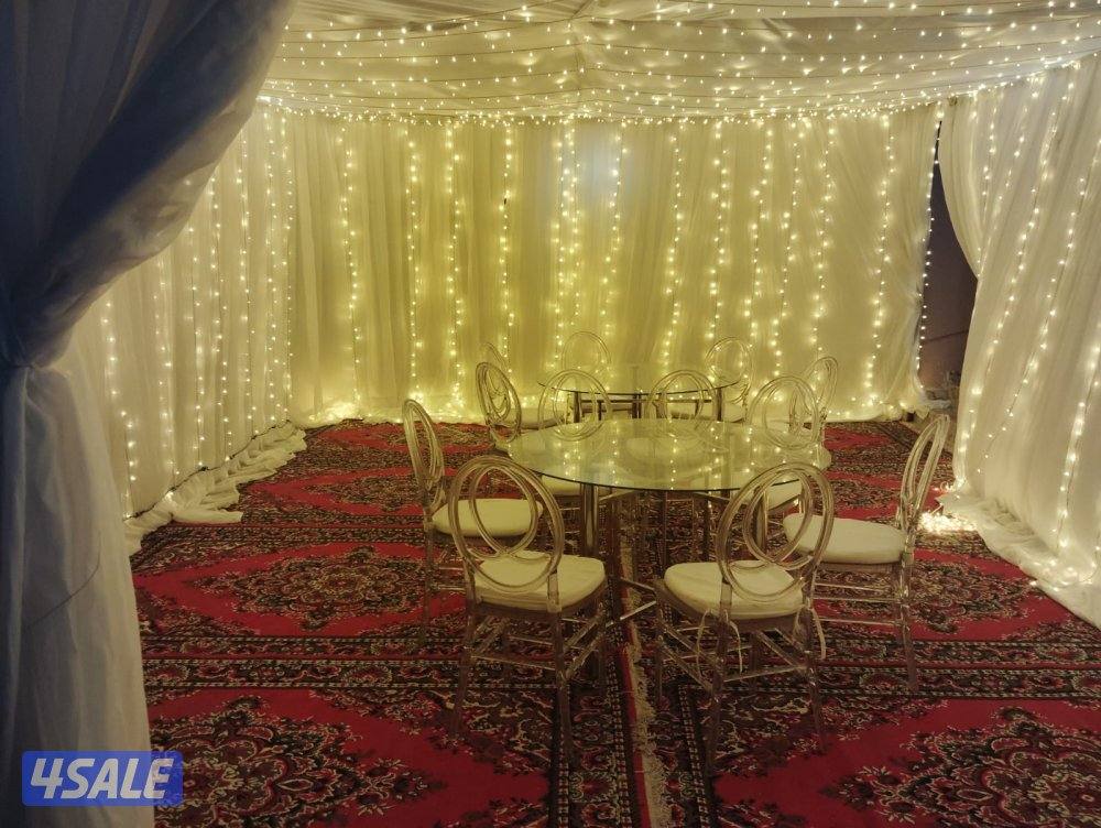 تأجير كراسي طاولات تسكير حدائق زينه اعراس مربعات زينه7