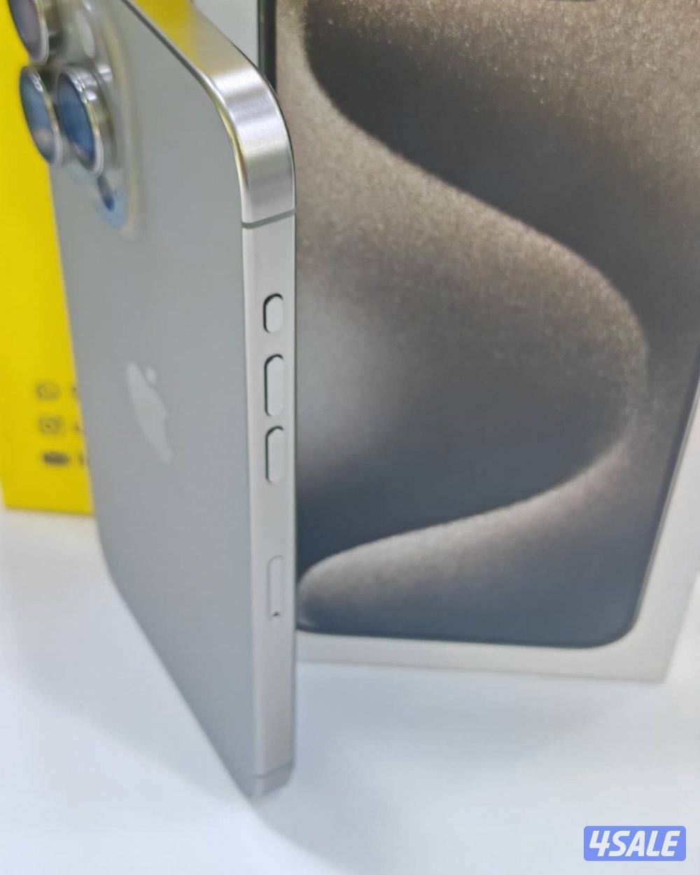 ايفون 15 برو ماكس 256 جيجا تيتانيوم iPhone 15 Pro Max 256GB Natural7