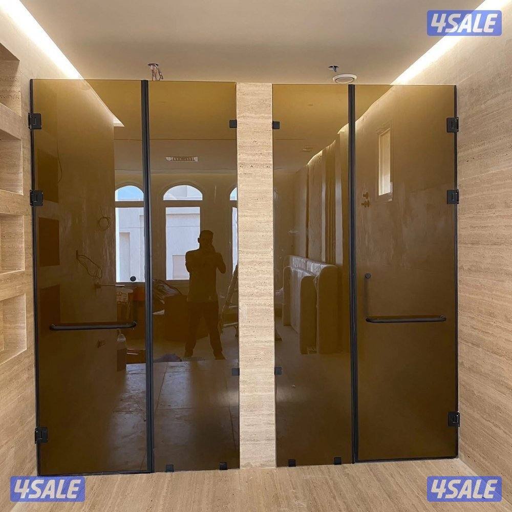 فني زجاج سكريت واجهات شاور بكس مرايات المنيوم ستيل كافة اعمال الزجاج ا7