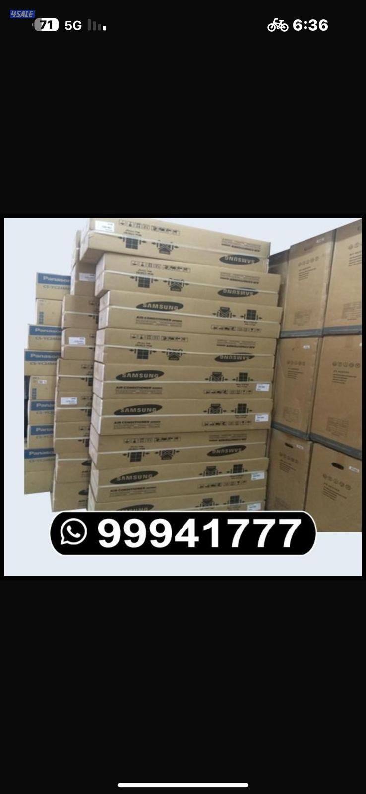 للبيع وحدات تكييف جديد في الكرتون6