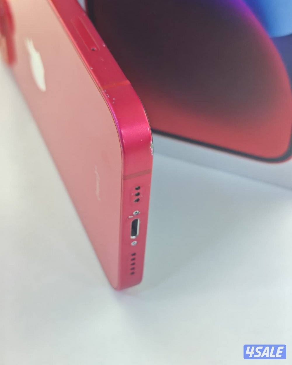 ايفون 14 بلس 256 جيج أحمر iPhone 14 Plus 256GB Red Used like new2